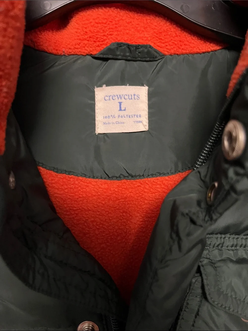 Crewcuts quilted puffer
